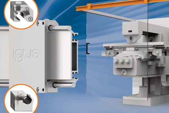 Schmierfrei verstellt: Polymer-Rollen lassen Hybrid-Linearsystem von igus leicht gleiten